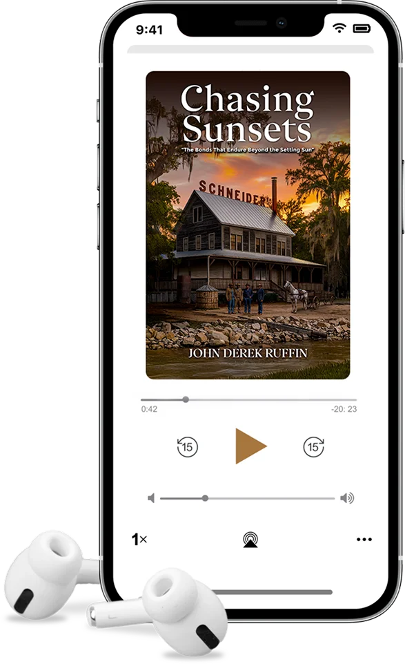 Chasing Sunsets Audiobook on Mobile